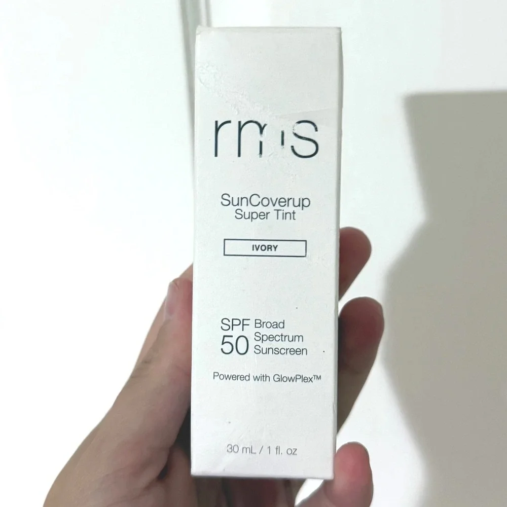 RMS Beauty SunCoverup Super Tint Ivory SPF 50 Mineral Sunscreen 1oz 30ml NEW
